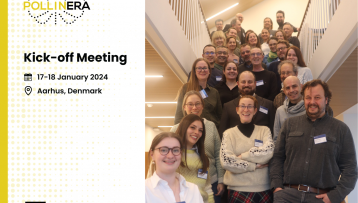 PollinERA officially kicked off: Systems-based Environmental Risk Assessment for wild bees, butterflies, moths and hoverflies