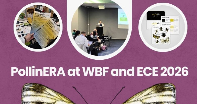 PollinERA project materials showcased at two key events this June