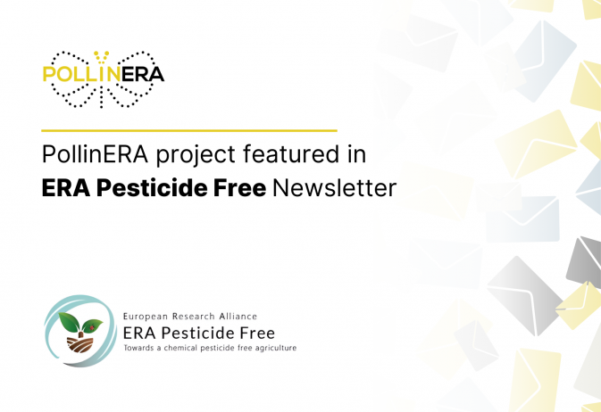 PollinERA featured in ERA Pesticide free’s newsletter